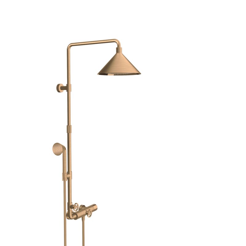 HANSGROHE 26020140 Showerpipe Axor Front BBR