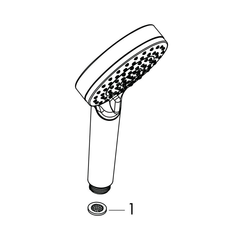 Hansgrohe 26332400 Handbrause Crometta Vario EcoSmart