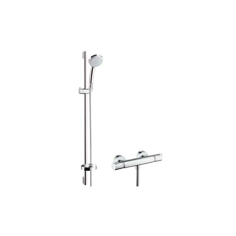 Hansgrohe 27035000 Brausenkombi Croma 100 Vario/Ecostat