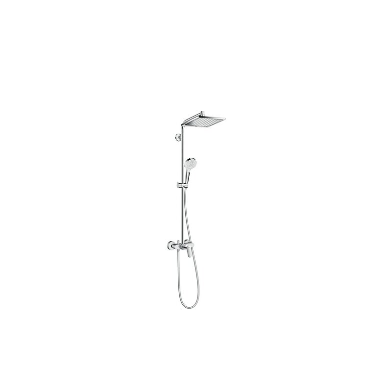 Hansgrohe 27284000 Showerpipe Crometta E 240