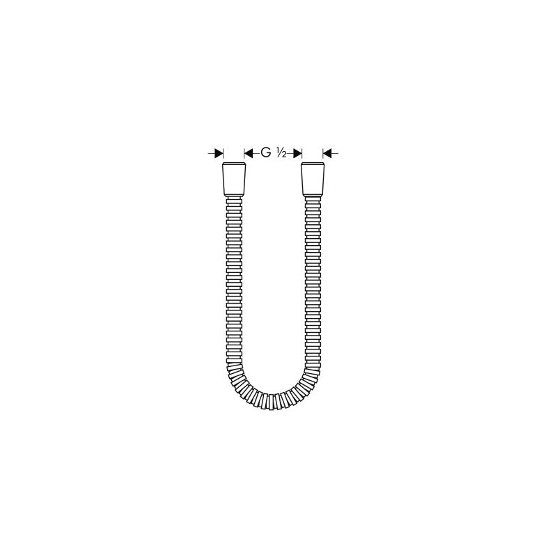 HANSGROHE 28116830 Metallschlauch Axor 1600mm PN
