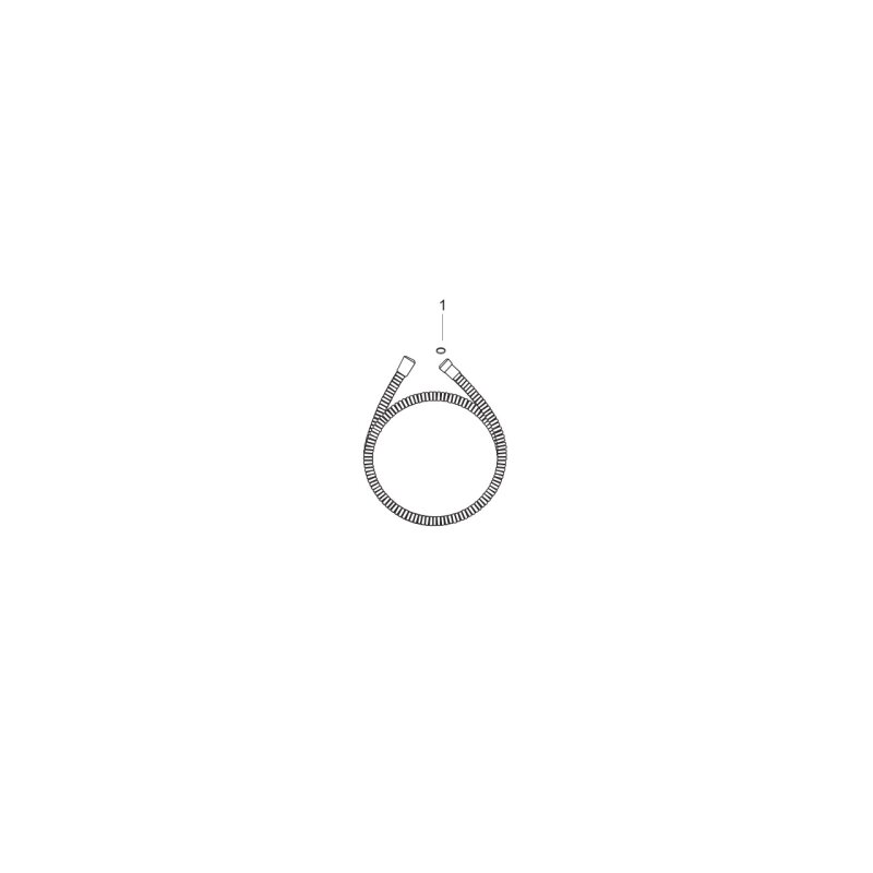 Hansgrohe 28168000 Brausenschlauch Comfortflex 1600mm