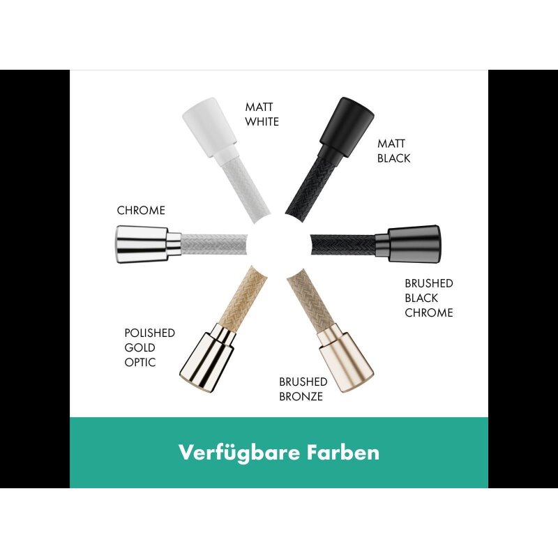 HANSGROHE 28230140 Textilbrauseschlauch Designflex