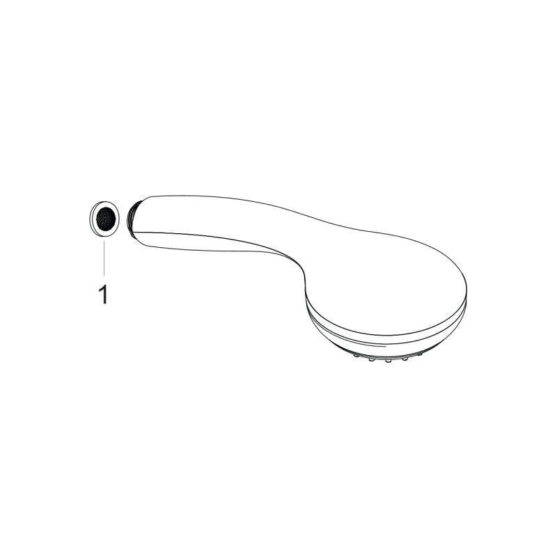 Hansgrohe 28561000 Handbrause Crometta 85 Green chrom