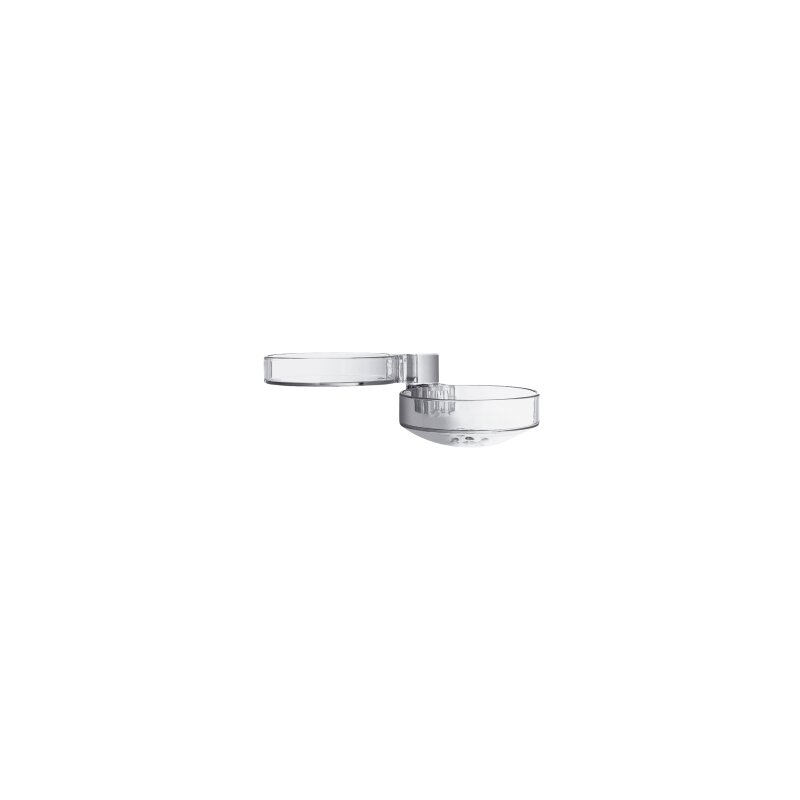 Hansgrohe 28689000 Seifenschale Cassetta'D glasklar
