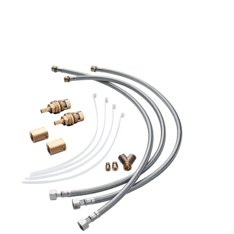 HANSGROHE 38959000 Schlauchzubehörbox 3-Loch Axor