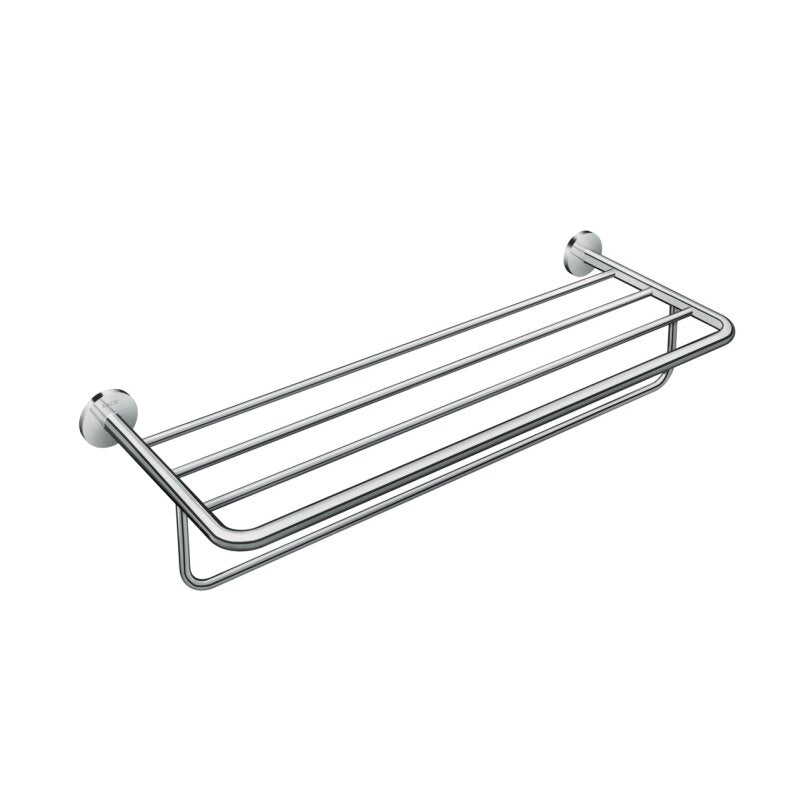 HANSGROHE 42843000 Handtuchablage mit Handtuchhalter