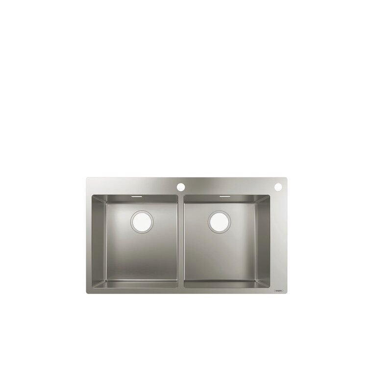 Hansgrohe 43311800 Einbauspüle 370x370