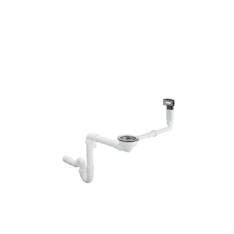 HANSGROHE 43921800 Manuelle Ab- und Überlaufgarnitur 660