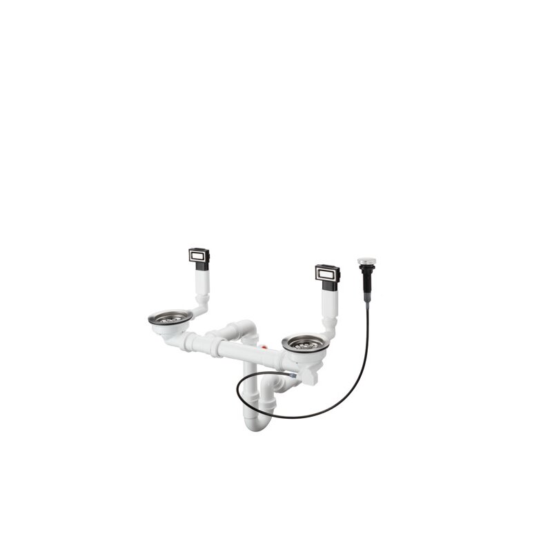 HANSGROHE 43932800 Ab- und Überlaufgarnitur BSO mit