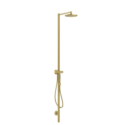 HANSGROHE 12672950 Duschsäule Axor Starck mit Thermostat