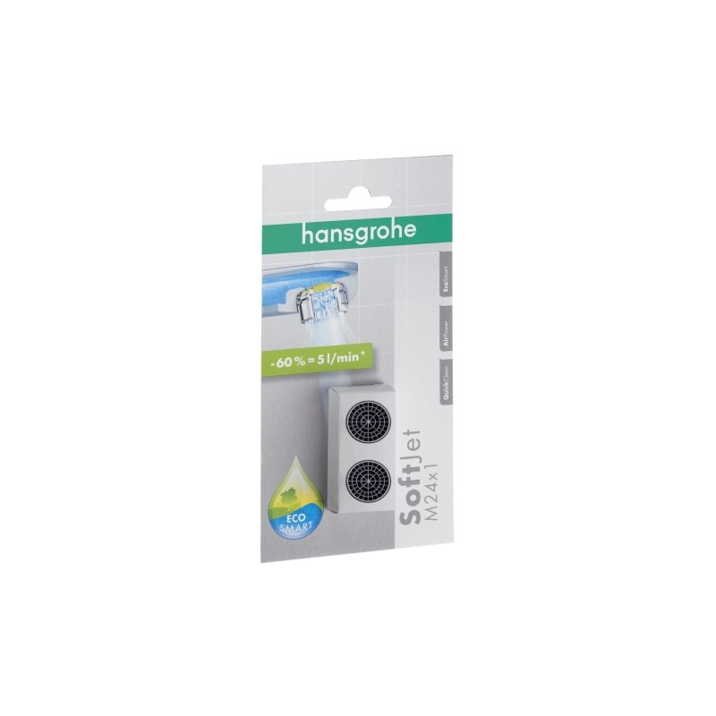 Hansgrohe 13182000 Softjet Set 5 l/min EcoSmart