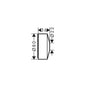 HANSGROHE 13610950 Verlängerungsrosette Axor One BB
