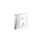HANSGROHE 14967000 Verlängerungsrosette Axor eckig