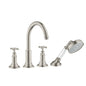 HANSGROHE 16544800 4-Loch Wannenarmatur Axor Montreux