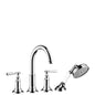 HANSGROHE 16550800 4-Loch Wannenarmatur Axor Montreux