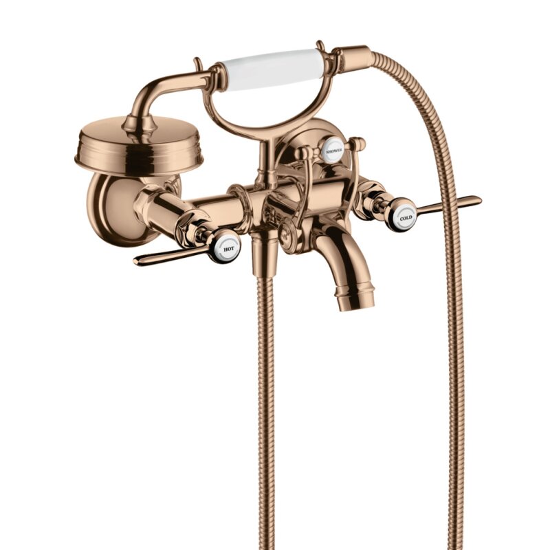HANSGROHE 16551300 Zweigriff Wannenarmatur Aufputz Axor