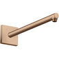 HANSGROHE 26436310 Brausearm DN15 390mm eckig Axor BRG