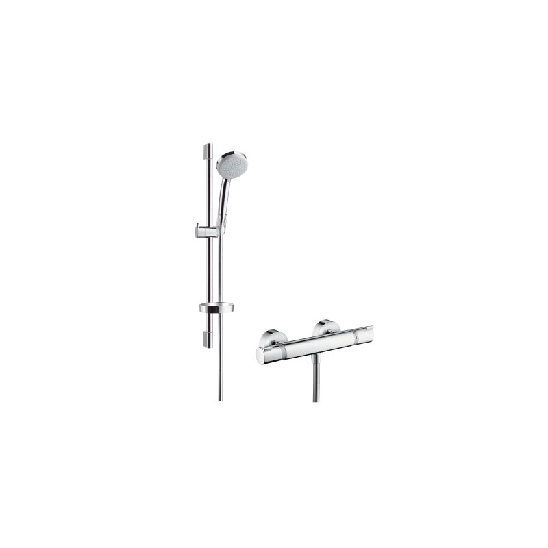 Hansgrohe 27034000 Brausenkombi Croma 100 Vario/Ecostat