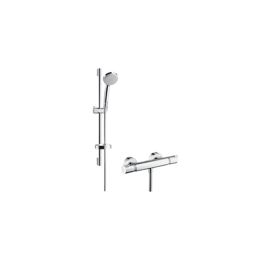 Hansgrohe 27034000 Brausenkombi Croma 100 Vario/Ecostat