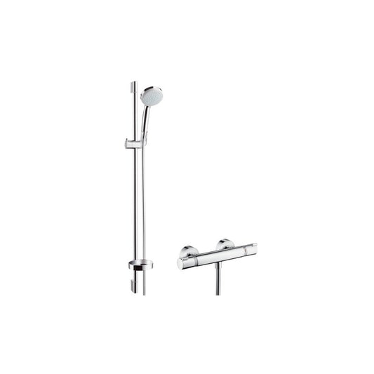 Hansgrohe 27035000 Brausenkombi Croma 100 Vario/Ecostat