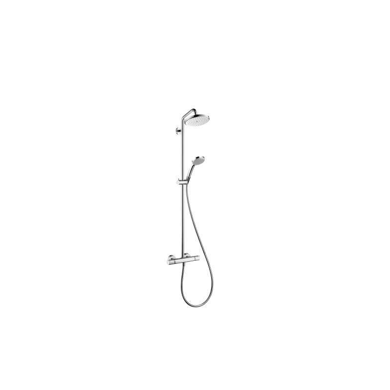 Hansgrohe 27188000 Showerpipe Croma 220 EcoSmart chrom
