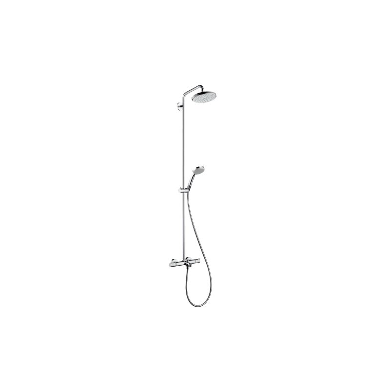 Hansgrohe 27223000 Showerpipe Croma 220 für Wanne
