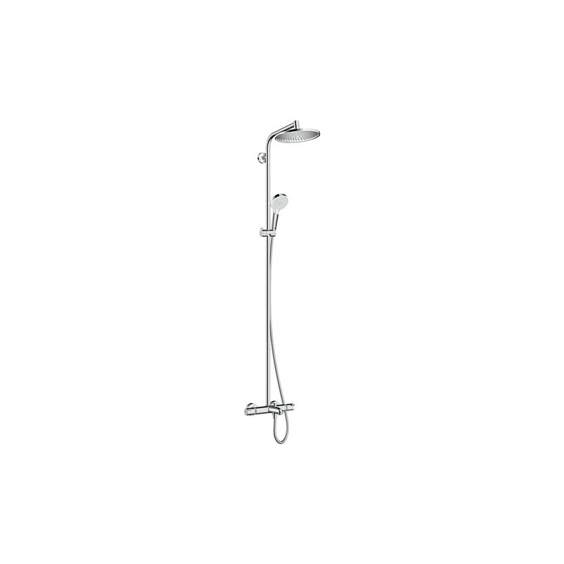 Hansgrohe 27320000 Showerpipe Crometta S 240 für Wanne