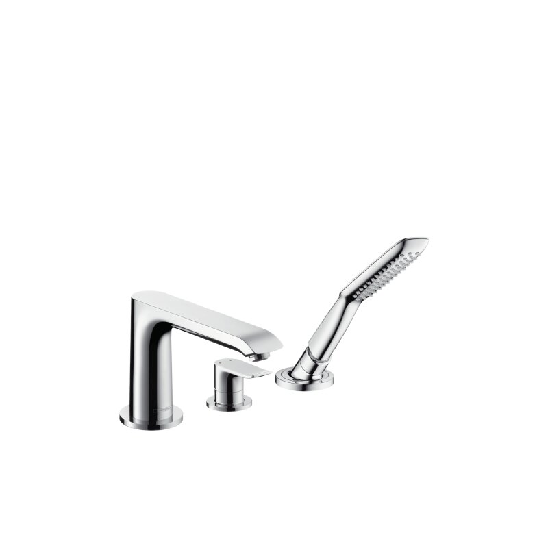 Hansgrohe 31190000 3-Loch Wannenarmatur Metris F-Set