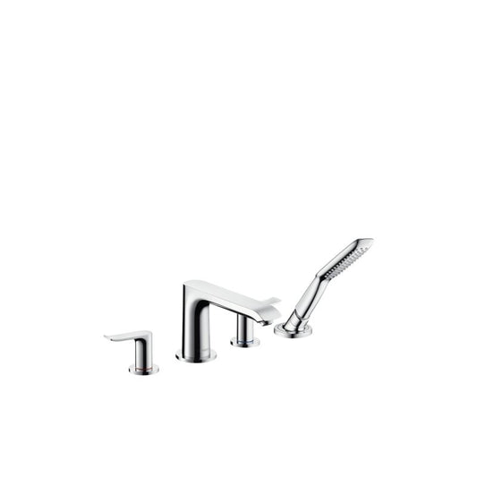 Hansgrohe 31442000 4-Loch Wannenarmatur Metris F-Set