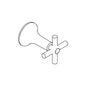 HANSGROHE 37293000 Axor Terrano Griff chrom