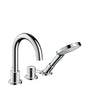 HANSGROHE 38436300 3-Loch Wannenmischer Axor Uno F-Set