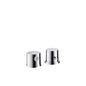 Hansgrohe 38480000 2-Loch Thermostatmischer Axor Uno