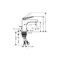HANSGROHE 39022000 Waschtischmischer 90 Axor Citterio