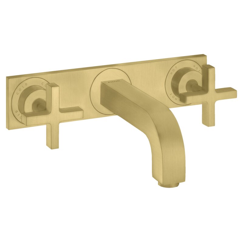 HANSGROHE 39144950 3-Loch Waschtischarm.Axor Citterio