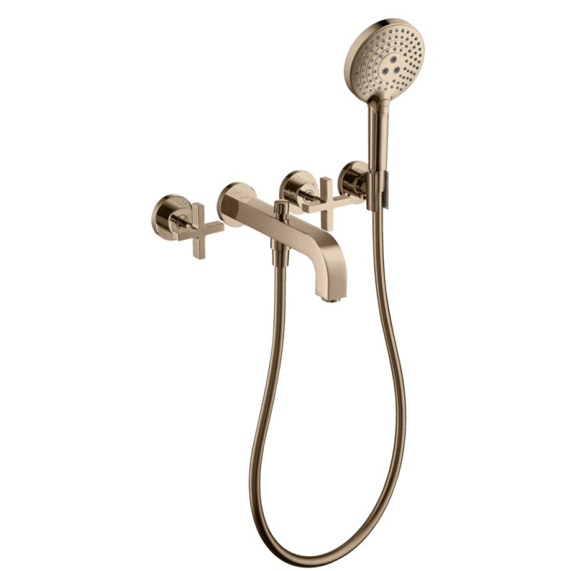HANSGROHE 39447300 3-L.Wannenarmatur Axor Citterio F-Set