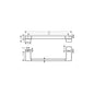 HANSGROHE 41759670 Duschtürgriff AddStoris mattschwarz