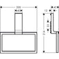 HANSGROHE 42623830 Handtuchring  Axor Universal