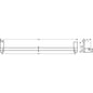 HANSGROHE 42683830 Badetuchhalter 800 mm