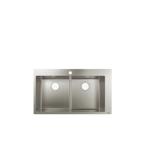 Hansgrohe 43303800 Einbauspüle 370x370