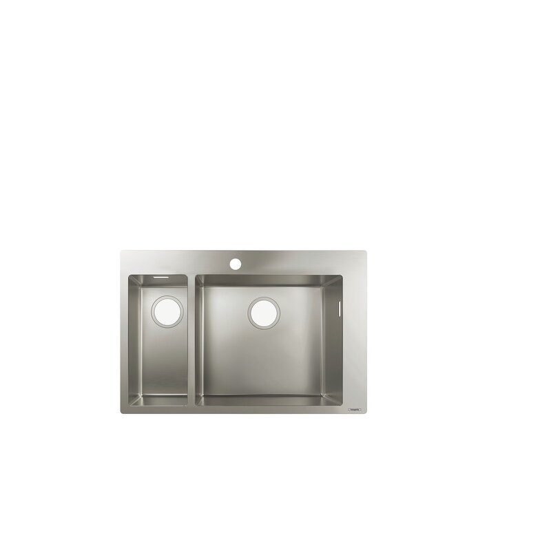 Hansgrohe 43309800 Einbauspüle 180x450