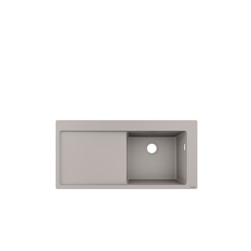 Hansgrohe 43314380 Einbauspüle 450 mit Abtropffläche