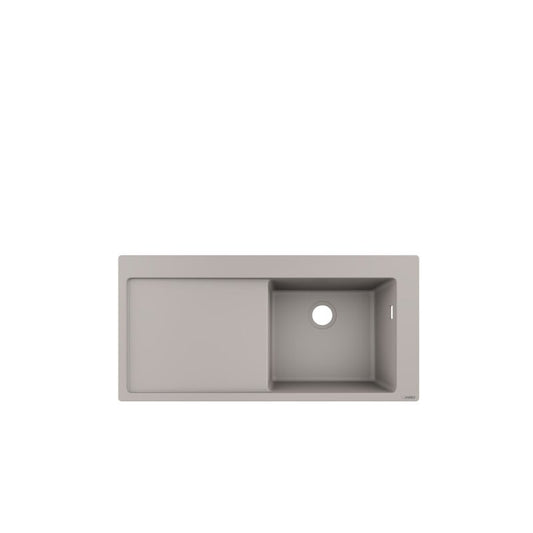 Hansgrohe 43314380 Einbauspüle 450 mit Abtropffläche