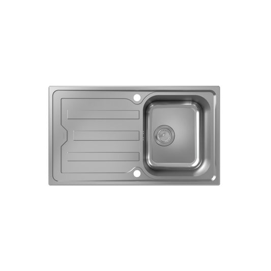 HANSGROHE 43365800 Einbauspüle S440-A342 86 Abtropffl.