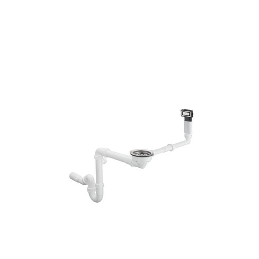 HANSGROHE 43921800 Manuelle Ab- und Überlaufgarnitur 660