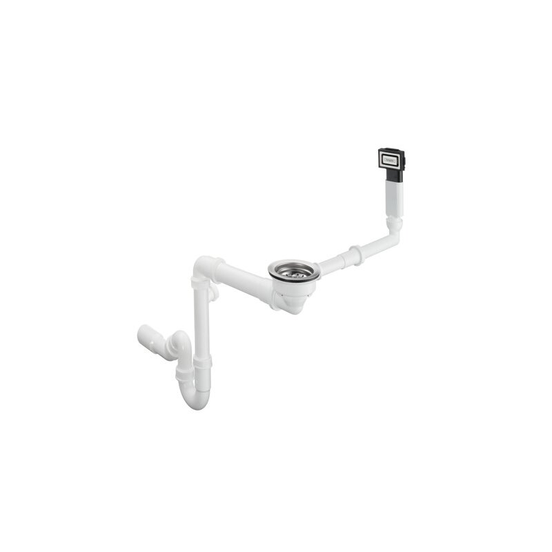 Hansgrohe 43927000 Manuelle Ab- und Überlaufgarnitur