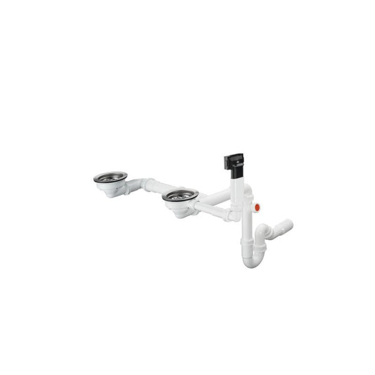 Hansgrohe 43928000 Manuelle Ab- und Überlaufgarnitur