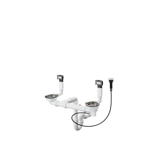 HANSGROHE 43932800 Ab- und Überlaufgarnitur BSO mit