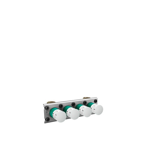 HANSGROHE 45443180 Grundset Thermostat Aufputz/Unterputz