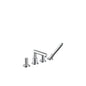 Hansgrohe 45444000 4-Loch Wannenarmatur Axor Uno F-Set